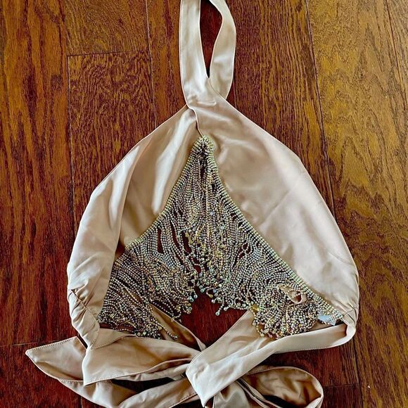 Champagne party top - Picture 3 of 3